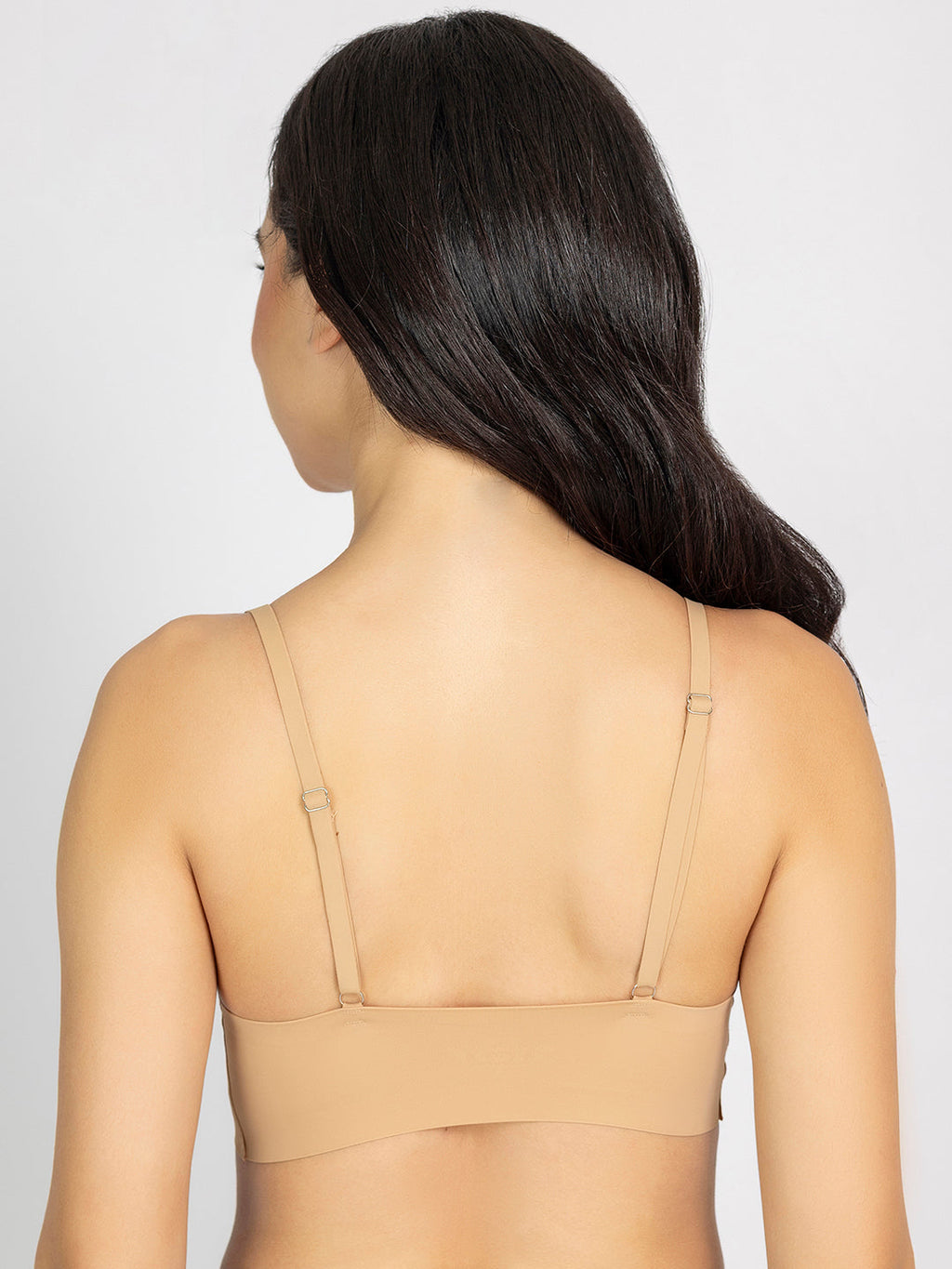 Chelvet Nude Seamless Padded Slip-on Bra