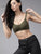 Olive Green Medium-Coverage Cotton Bra for Women – Non-Padded | Non-Wired