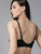 Black Medium-Coverage Cotton Bra for Women – Non-Padded | Non-Wired