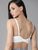 White Full-Coverage Cotton Bra for Women – Non-Padded | Non-Wired