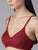 Maroon Cotton Non-Padded Non-Wired Seamless Everyday Bra – Full Coverage