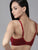 Maroon Cotton Non-Padded Non-Wired Seamless Everyday Bra – Full Coverage
