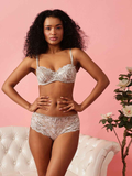 Non-Padded Underwired Lace Bralette