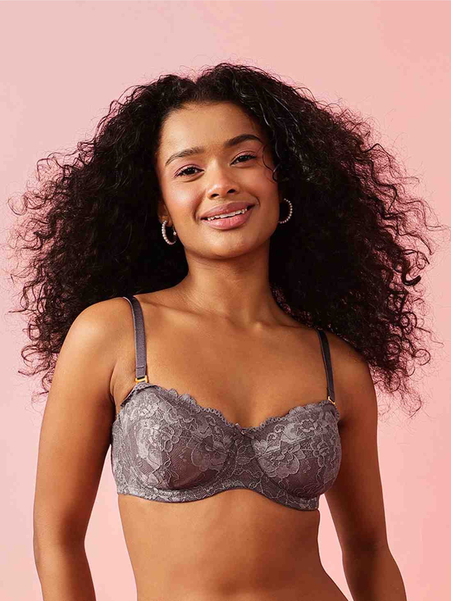 Non-Padded Underwired Lace Bralette
