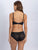 Zumlaa Black Medium-Coverage Lightly Padded Bra & Mid-Waist Brief Lingerie Set