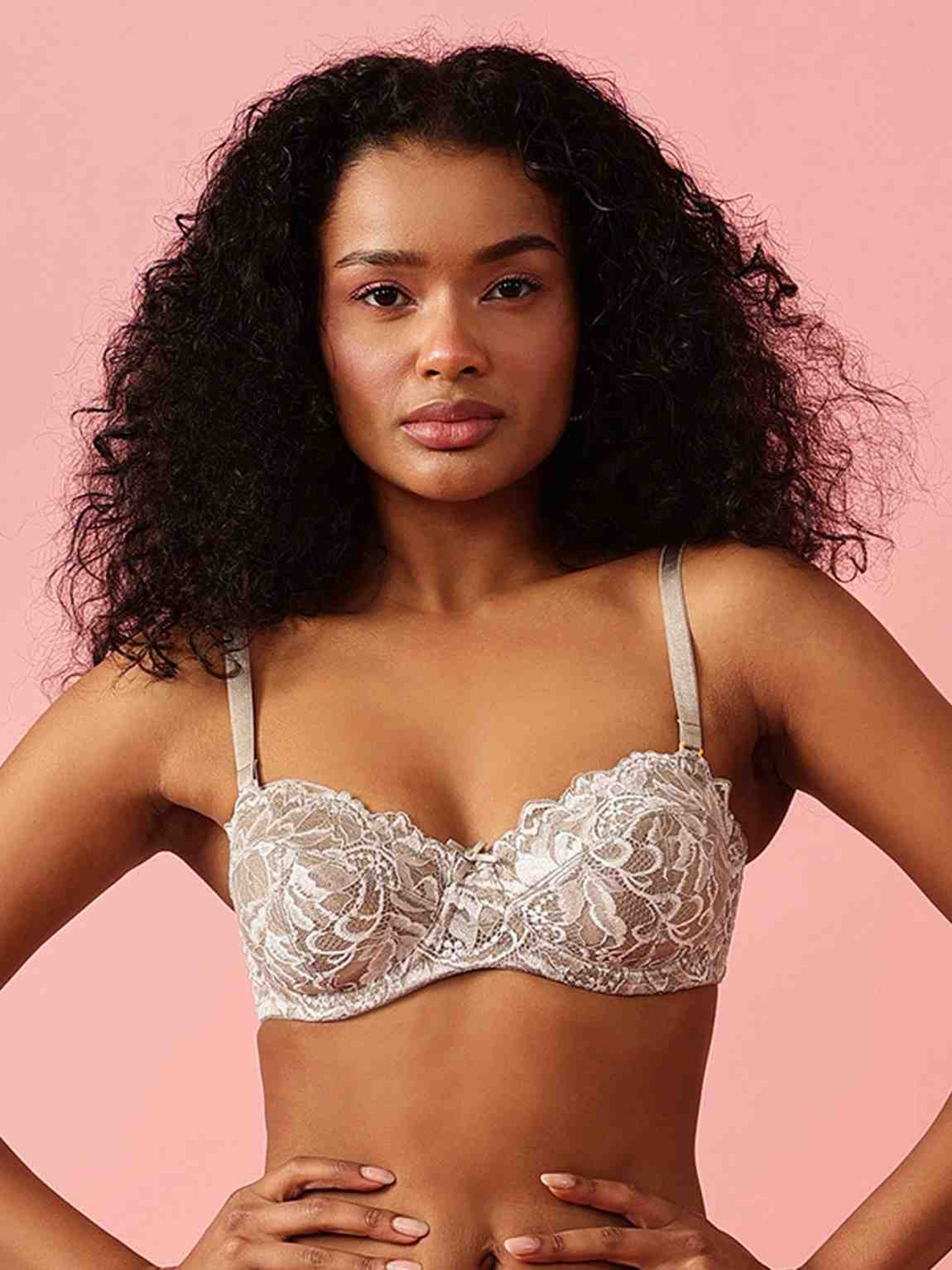 Non-Padded Underwired Lace Bralette