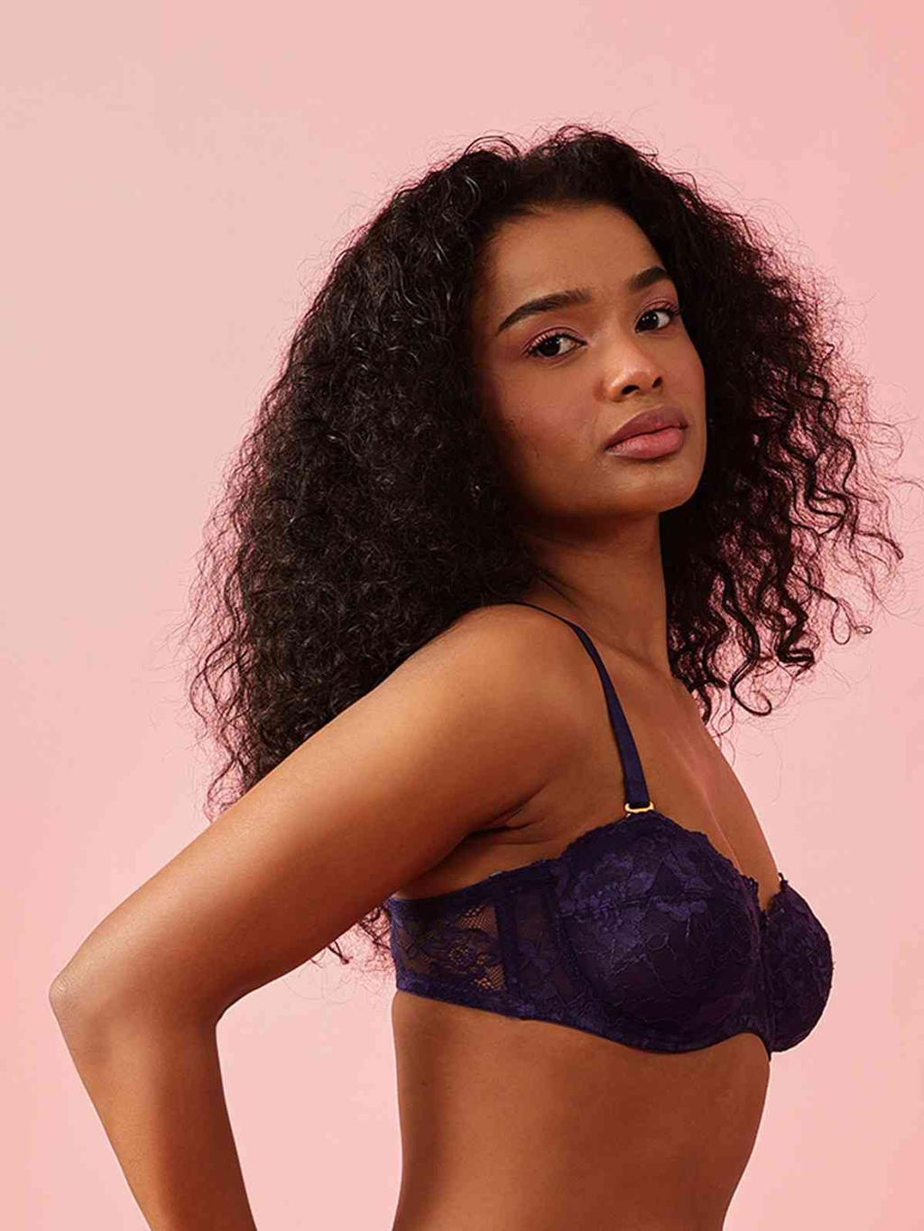Non-Padded Underwired Lace Bralette