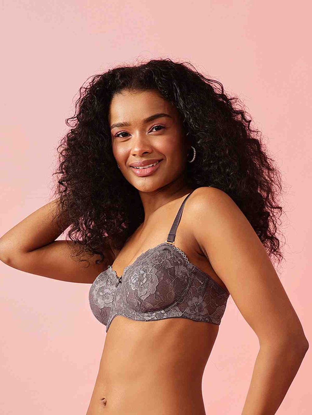 Non-Padded Underwired Lace Bralette
