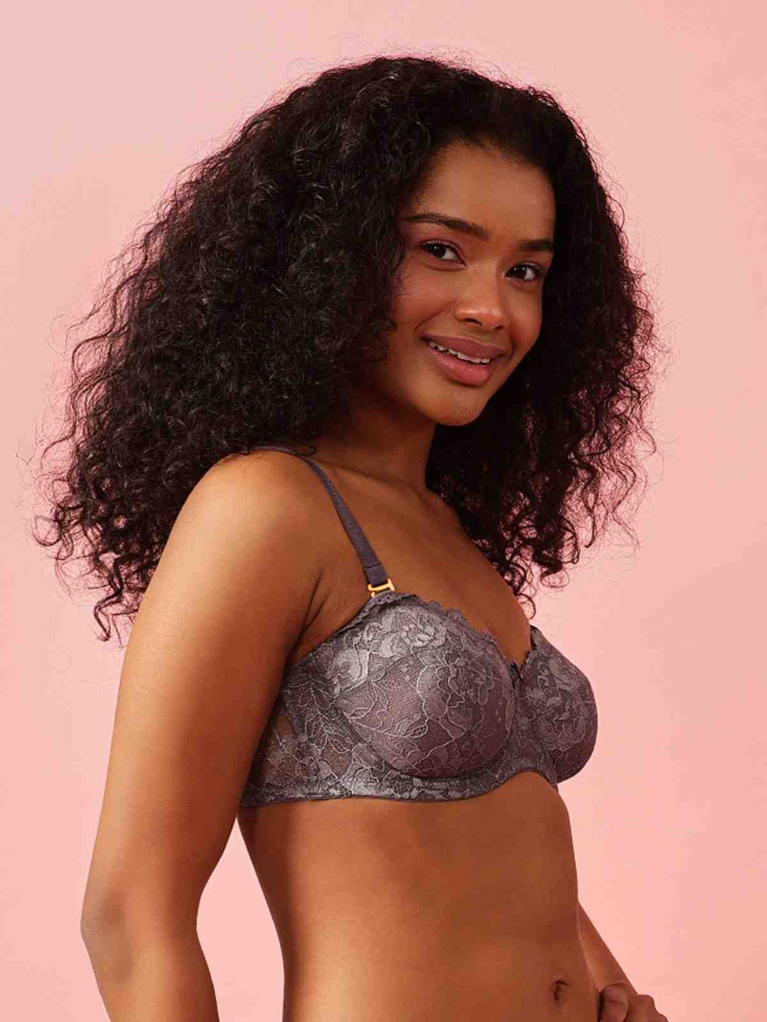 Non-Padded Underwired Lace Bralette