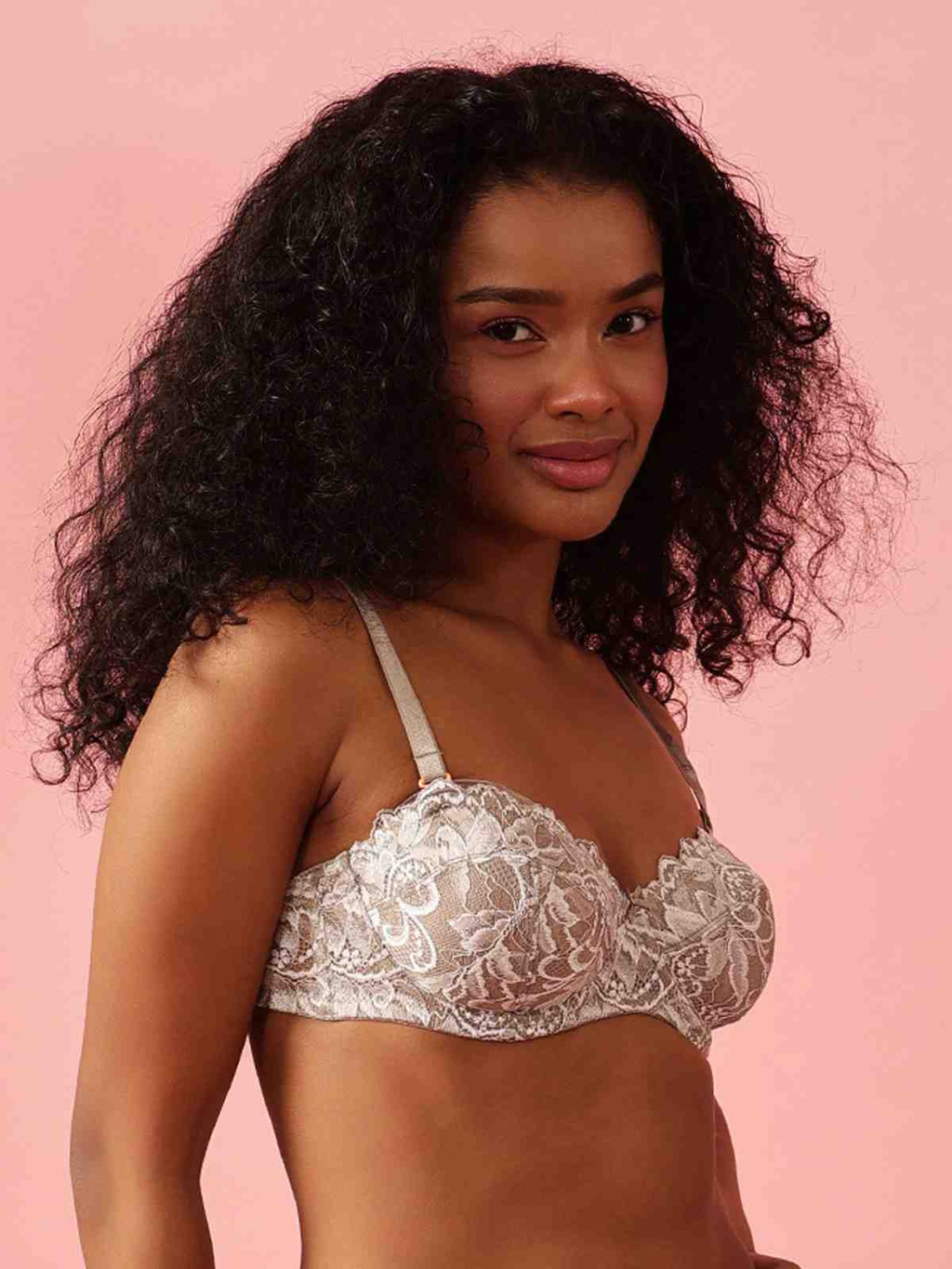Non-Padded Underwired Lace Bralette