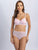 Zumlaa Pink Medium-Coverage Lightly Padded Bra & Mid-Waist Brief Lingerie Set