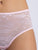 Zumlaa Pink Medium-Coverage Lightly Padded Bra & Mid-Waist Brief Lingerie Set