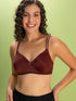 Padded Non-Wired Solid T-Shirt Bra