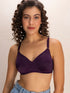 Padded Non-Wired Solid T-Shirt Bra