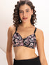Full Coverage Printed Padded T-Shirt Bra